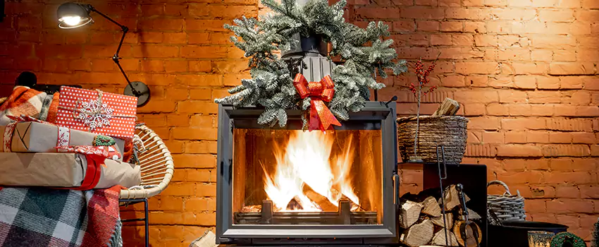 Travis Industries Linear Gas Fireplace Installation in Fords, New Jersey