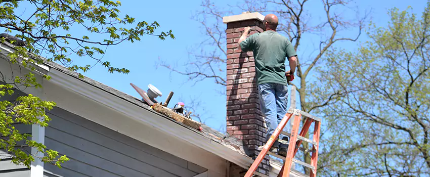 Vinyl and PVC Chimney Flashing Installation in Fords, NJ